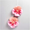 Tissue Paper Flower Set Pansies | Pink